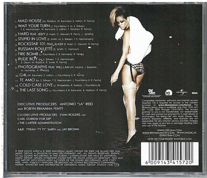 Rihanna - Rated R CD