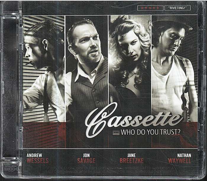Cassette - Who Do You Trust? CD [INSCRIBED BY BAND INSIDE BOOKLET]