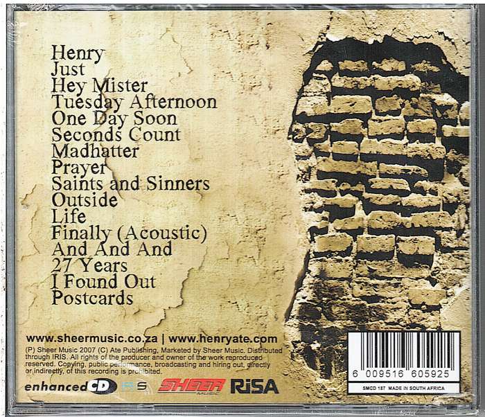 Henry Ate - 96-03 The Singles CD [NEW / SEALED / SPECIAL EDITION]