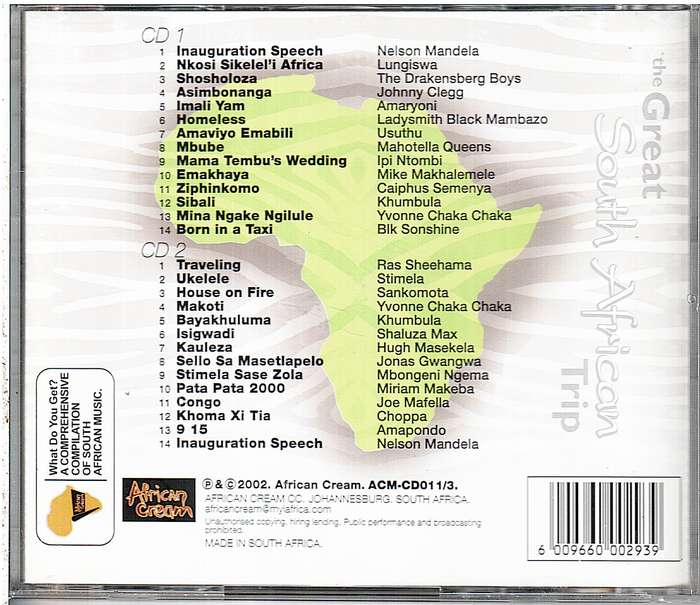 Various - The Great South African Trip 2 CD Set