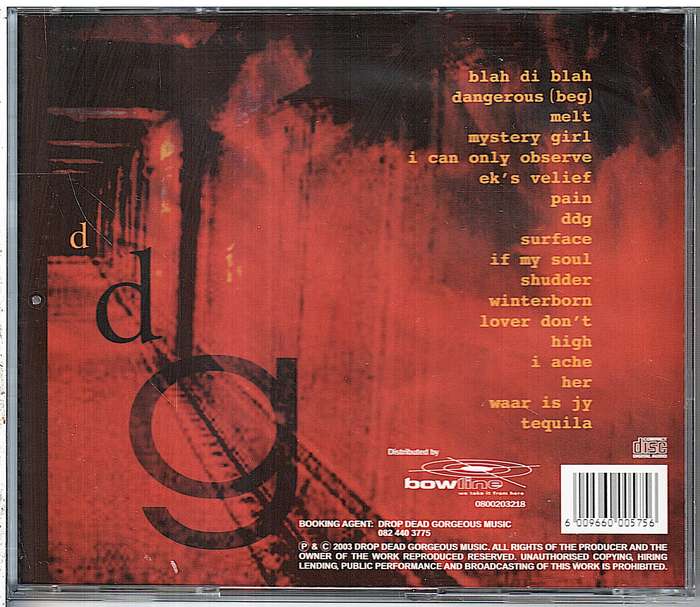 Drop Dead Gorgeous - Melt With Me CD