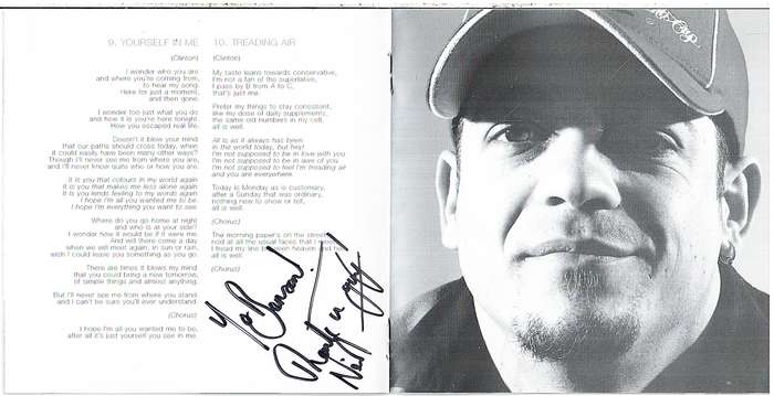 Flat Stanley (later Macstanley) - Of Secrets and Wine CD [BOOKLET INSCRIBED BY BAND]