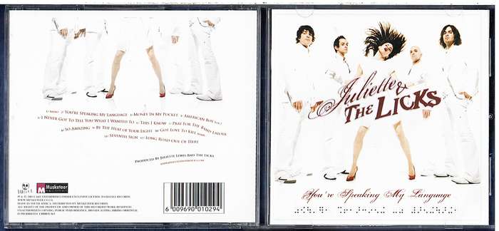 Juliette & The Licks -You're Speaking My Language CD