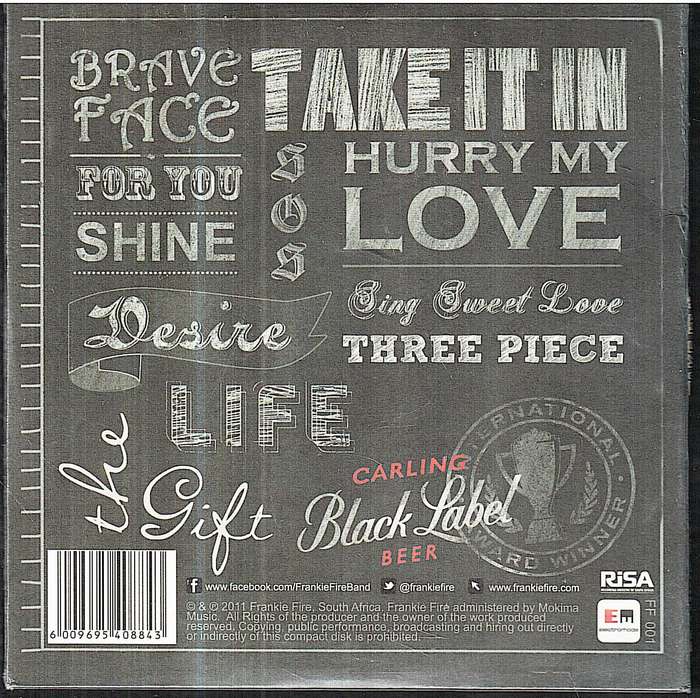 Frankie Fire - Take It In CD [NEW / SEALED]
