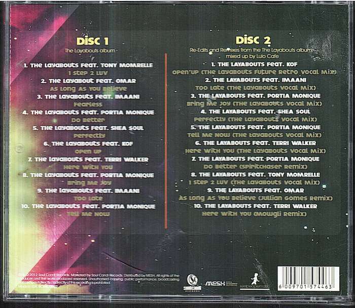 Lulo Cafe Presents The Layabouts - Future Retro 2xCD