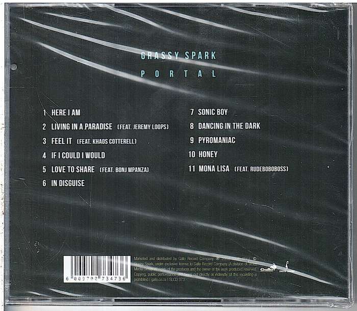 Grassy Spark - Portal CD [NEW/SEALED]