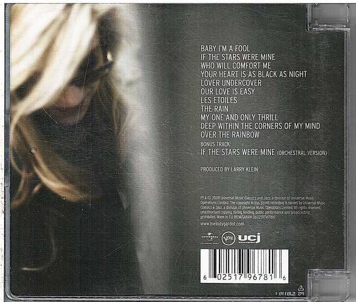Melody Gardot - My One and Only Thrill CD