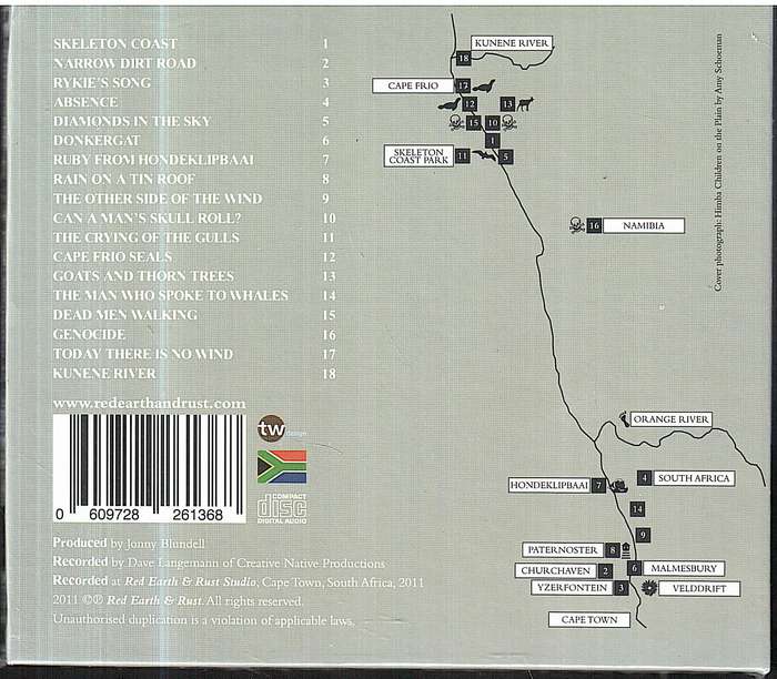 Red Earth & Rust - Skeletons of Memory: Songs for the West Coast CD [NEW / SEALED]