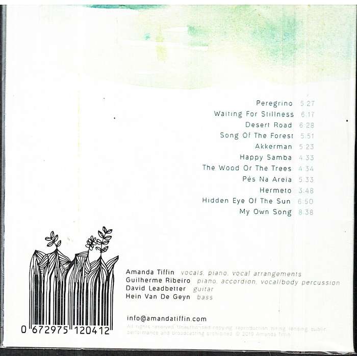 Amanda Tiffin | Guilherme Ribeiro | David Leadbetter | Hein van de Geyn - Facing South CD Digipak