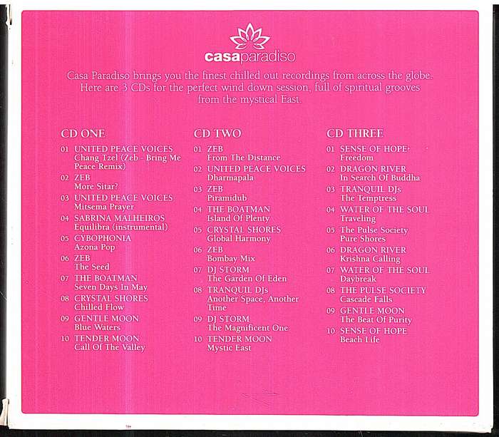 Various - Karma Beats 3 CDs in cardboard slip cover
