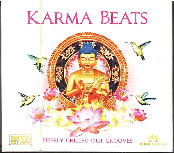 Various - Karma Beats 3 CDs in cardboard slip cover