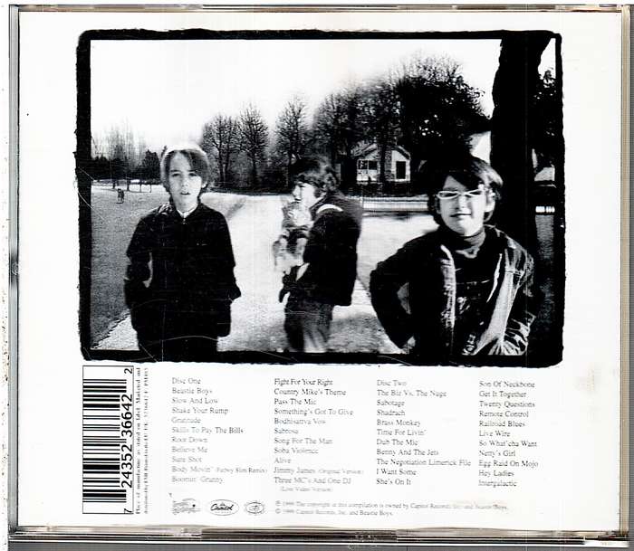 Beastie Boys Anthology: The Sounds of Science 2 CD [EU IMPORT]