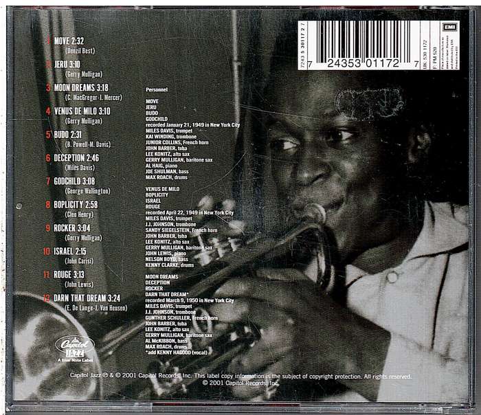 Birth of the Cool - Miles Davis CD [Rudy van Gelder Edition] [EU IMPORT]