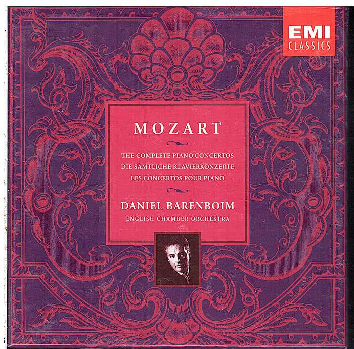 Mozart: The Complete Piano Concertos 10 CD set - Daniel Barenboim (Piano), English Chamber Orchestra