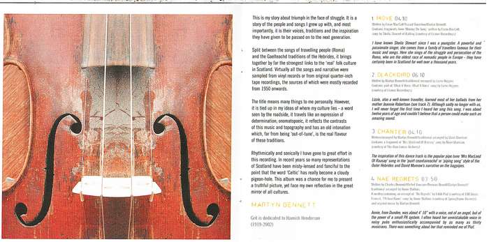 Martyn Bennett - Grit CD