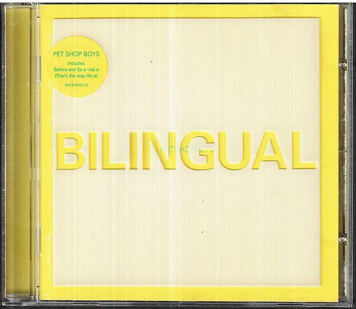 Pet Shop Boys - Bilingual CD