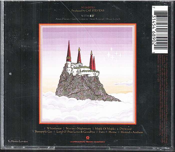 Cat Stevens - Numbers CD