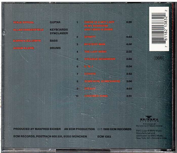 Terje Rypdal - The Singles Collection CD [US IMPORT]