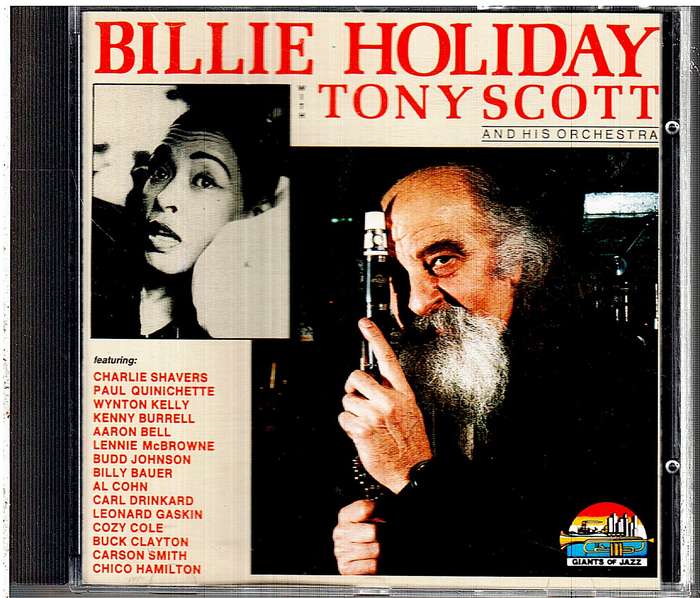 Billie Holiday With Tony Scott & His Orchestra  Billie Holiday With Tony Scott & His Orchestra CD