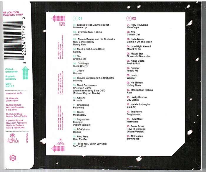 Various Artists - Winter Chill 06.04 2xCD Set