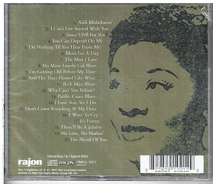 Dinah Washington - Queen of the Blues CD