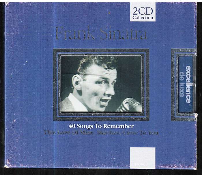 Frank Sinatra - 40 Songs to Remember 2 CDs in slipcase
