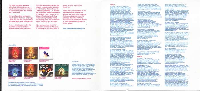 Various Artists - Cafe Buddha: The Cream of Lounge Cuisine 2 CD Boxset