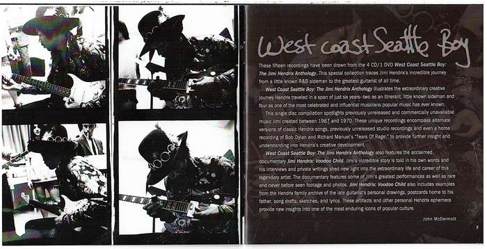Jimi Hendrix - West Coast Seattle Boy: The Jimi Hendrix Anthology CD + DVD Set