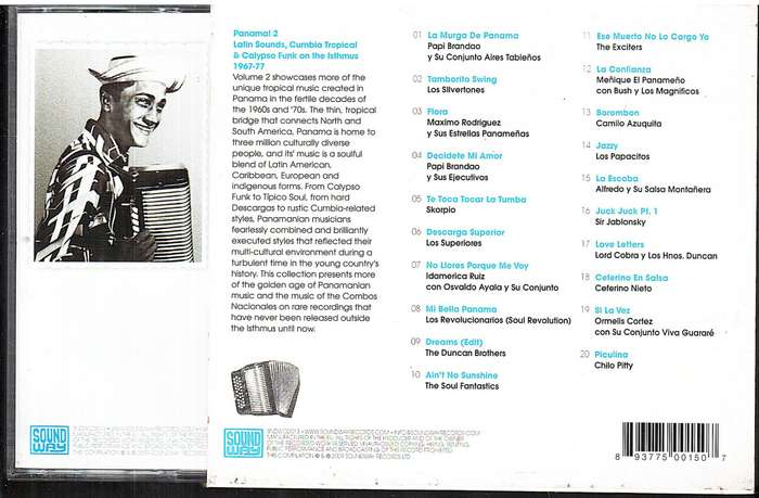 Various - Panama! 2: Latin Sounds, Cumbia Tropical & Calypso Funk on the Isthmus 1967-77 CD
