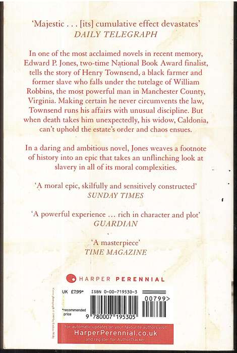 The Known World - Edward P Jones