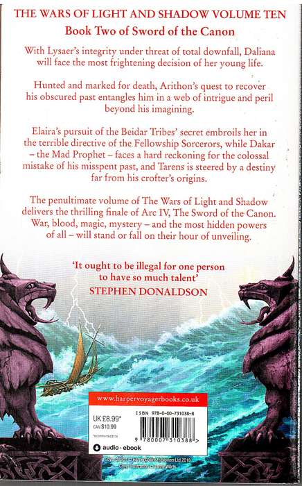The Wars of Light and Shadow 10 / The Sword of the Canon IV: Destiny's Conflict - Janny Wurts