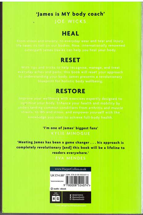 Body: Simple Techniques and Strategies to Heal, Reset and Restore - James Davies