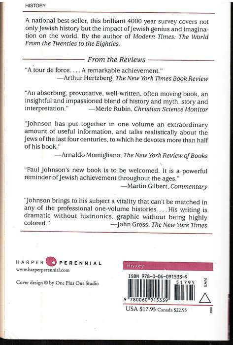 A History of The Jews - Paul Johnson