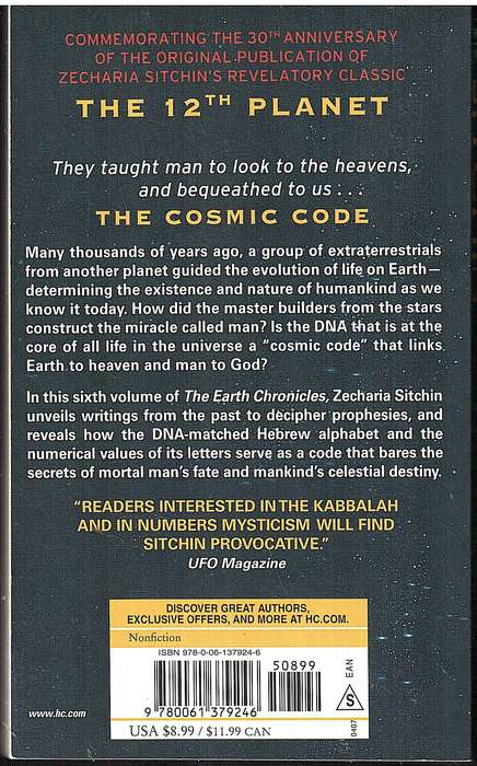 The Cosmic Code (Book VI of the Earth Chronicles) - Zecharia Sitchin