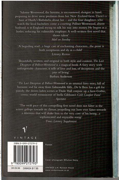The Last Deception of Palliser Wentwood - Imogen de la Bere
