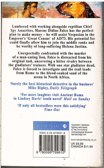 Two For The Lions (A Marcus Didius Falco Novel) - Lindsey Davis