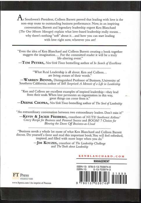 Lead with Luv: A Different Way to Create Real Success - Ken Blanchard & Colleen Barrett