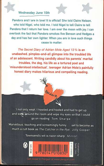 The Secret Diary of Adrian Mole Aged 13 3/4: Adrian Mole Book 1 - Sue Townsend
