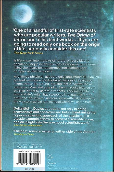 The Origin of Life - Paul Davies