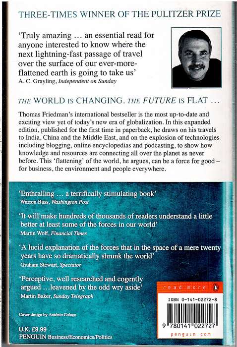 The World is Flat: The Globalized World in the Twenty-First Century - Thomas L Friedman