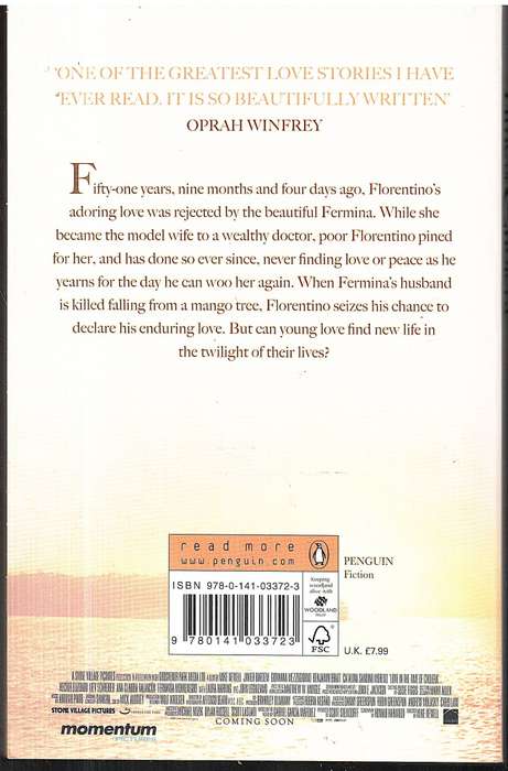 Love in the Time of Cholera - Gabriel García Márquez [Film Tie-In Edition]