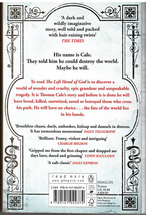 The Left Hand of God 01: The Left Hand of God - Paul Hoffman