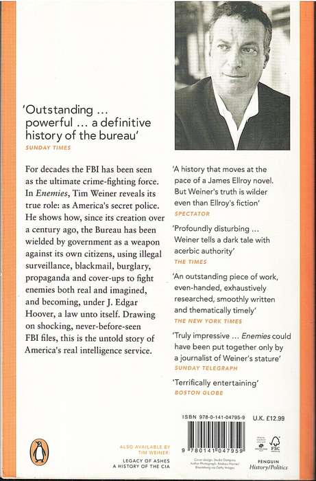 Enemies: A History of the FBI - Tim Weiner