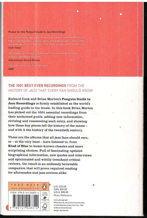 The Penguin Jazz Guide: The History of the Music in the 1001 Best Albums - Morton & Cook