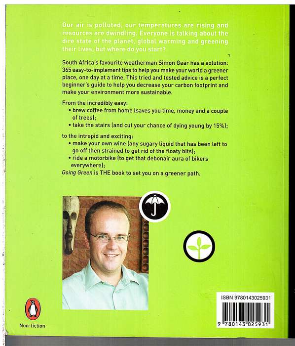 Going Green: 365 Ways to Change Our World - Simon Gear