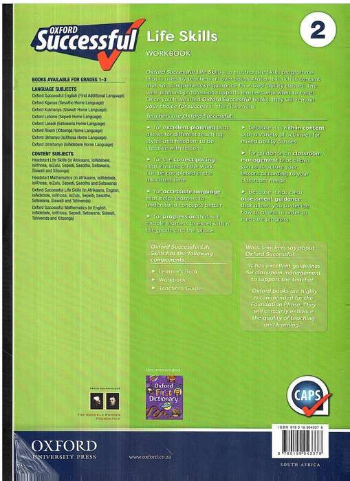 Oxford Successful Life Skills Gr 2 Workbook