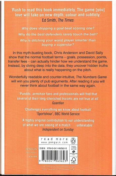 The Numbers Game: Why Everything You Know About Football Is Wrong - Chris Anderson and David Sally