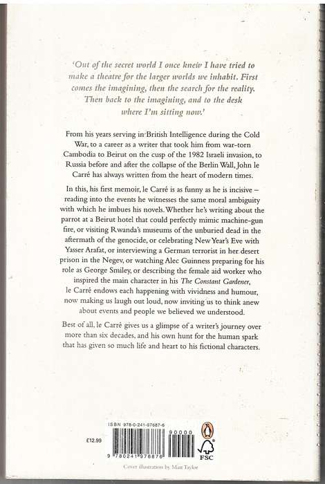 The Pigeon Tunnel: Stories From My Life - John le Carre