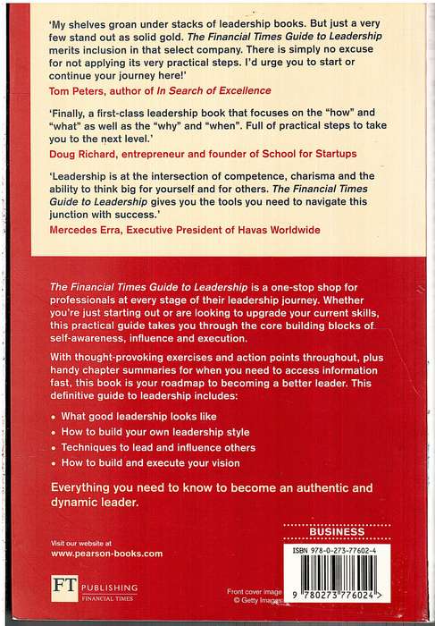The Financial Times Guide To Leadership: Lead effectively And Get Results - M Abib-Pech