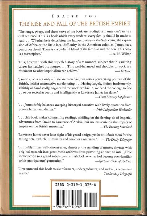 The Rise and Fall of the British Empire - Lawrence James